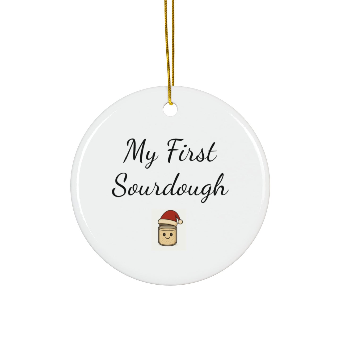 Christmas Baking Ceramic Ornaments for bakers ornament for Christmas gift bakery friends family or couples