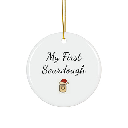 Christmas Baking Ceramic Ornaments for bakers ornament for Christmas gift bakery friends family or couples