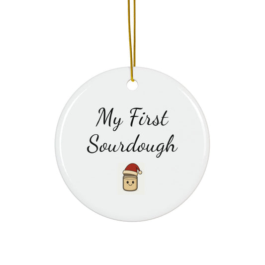 Christmas Baking Ceramic Ornaments for bakers ornament for Christmas gift bakery friends family or couples