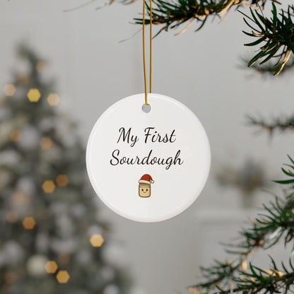 Christmas Baking Ceramic Ornaments for bakers ornament for Christmas gift bakery friends family or couples