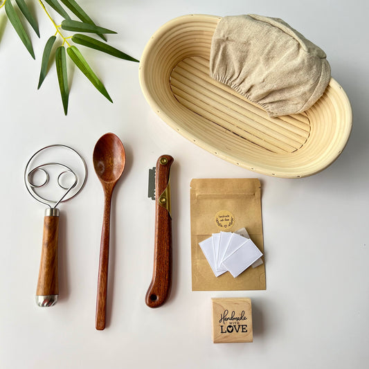 Sourdough starter kit 10 pieces.