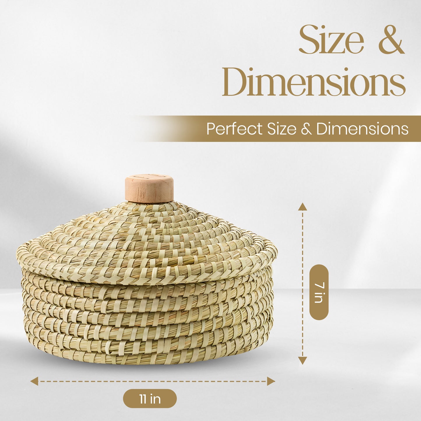 Bread Warmer Round with Lid and Terracotta stone for Tortillas, Bread and more. Gift for bakers and for any occasion, Thanksgiving, Christmas, Family Gathering. Natural finish.