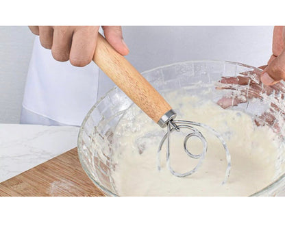 13" Danish Dough Whisk Hand Mixer